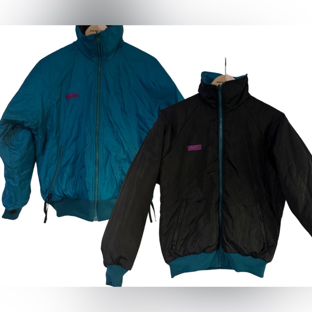 vintage ✨ Columbia Reversible Bomber Jacket Thinsulate